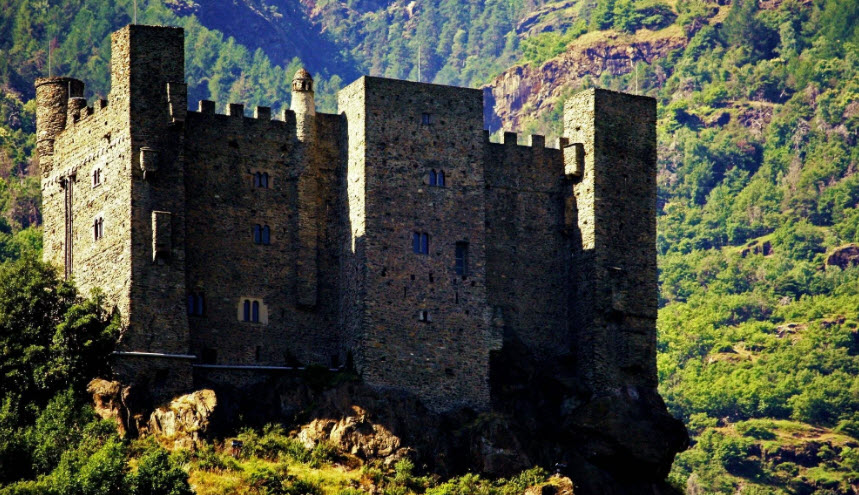 Castello di Ussel, Italy